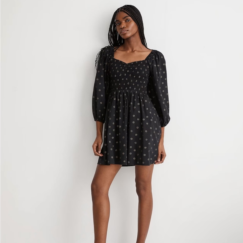 NWT Madewell Sweetheart Mini Dress